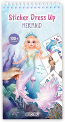 Sticker Dress up Mermaid - Sticker Activity Book for Kids. Learn Girls Fashion Design for Mermaid with Stickers and Guides for Kids 5 and up. Little Designer Creativity Book by TinyTreasures Baby Boutique