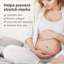 TriLASTIN Maternity Stretch Mark Cream for Pregnancy - 4 Oz (3-Pack) - Hypoallergenic & Paraben-Free Silicone Scar Cream & Shea Butter - Pregnancy Must Haves by TinyTreasures Baby Boutique