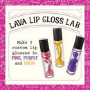 MindWare Science Academy Lava Lip Gloss Lab - 33 Piece Lip Gloss Making Kit - Make 3 DIY Lip Glosses by TinyTreasures Baby Boutique