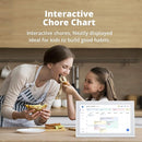 Digital Calendar 15.6" Chore Chart – 1080P Full HD Interactive Touchscreen, Smart Family Planner, Hearth Display Digital Wall & Desk Mountable for Seamless Scheduling by TinyTreasures Baby Boutique