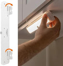 Amazon Basics LED USB/Battery Operated Light Bar, Swivel Motion Sensor, Stick on Lights, 250 Lumens, 12 Inches, Under Cabinet Lighting, Closet, Kitchen, 2 Pack, White by GreenHaven Gardens