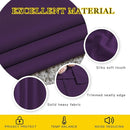 NICETOWN Kitchen Blackout Curtains and Drapes - Triple Weave Energy Saving Thermal Insulated Solid Grommet Blackout Panels for Patio (1 Pair, 66 inches by 90 Inch, Royal Purple) by TinyTreasures Baby Boutique