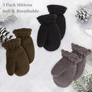 Zsedrut Baby Boys Winter Glove Warm Toddler Infant Girls Mittens Fleece Lined Gloves 1-7 Years by TinyTreasures Baby Boutique
