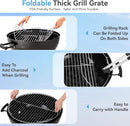 GREEN PARTY 18 inch Kettle Charcoal BBQ Grill with Wheels, Portable Charcoal Grill with Porcelain-Enameled Lid & Ash Catcher for Outdoor Cooking Barbecue Camping Picnics Tailgating by GreenHaven Gardens