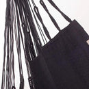 LA SIESTA® - XL King Habana Cotton Hammock Chair & CasaMount - Hanging Chair w/Suspension Kit for Walls Ceilings & Square Beams - Indoor Outdoor Swing Hanging Chair Bedroom Patio Balcony - Onyx by GreenHaven Gardens