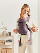 BabyBjörn Baby Carrier Mini, Cotton, Dark Purple | Newborn Carrier (7-25 lbs), Ergonomic, Easy-to-Use by TinyTreasures Baby Boutique