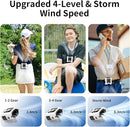 Socool 14500mAh Portable Waist Fan Clip on Belt 360 Rotation Wearable Rechargeable Personal Shirt Fan, 67H Cooling 5-Speed Battery Operated with Light, Neck Fan Hands-Free for Outdoor Jobsite Camping by TinyTreasures Baby Boutique