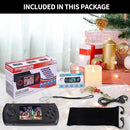 16 Bit Handheld Game for Kids Built-in 230 HD Classic Retro Video Games USB Rechargeable 3.0 Inch Childrens Travel Electronics Toys Portable Gaming Player System Gift for Boys Girls Ages 4-8-12 by TinyTreasures Baby Boutique