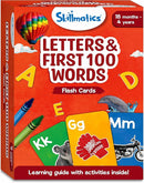 Skillmatics Thick Flash Cards for Toddlers - Letters & First 100 Words, Montessori Toys & Games, Gifts, Preschool Learning for Kids 1, 2, 3, 4 Years by TinyTreasures Baby Boutique