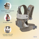 Joie Savvy lite 3-in-1 Baby Carrier – Lightweight, Ergonomic Baby Carrier with 3 Carry Positions, Padded Straps, and Lumbar Support (Cobblestone) by TinyTreasures Baby Boutique