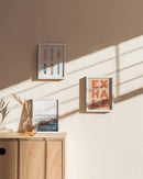 HAUS AND HUES 6x8 White Metal Picture Frames - Photo Frames 6x8 - Features Premium Aluminum, Vertical Hanging, Easel Back for Tabletop, Home, Office (6x8 in, White, Set of 3) by CozyNest Decor