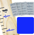 Little Acorns ADD ON - DIY Vinyl Growth Chart Ruler - Height Marker Arrows ONLY - Script - Straight by TinyTreasures Baby Boutique