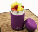 MIRA Insulated Food Jar Thermo for Hot Food & Soup, Compact Stainless Steel Vacuum Lunch Container for Meals To Go - 13.5 oz, Purple by TinyTreasures Baby Boutique