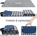 Beach Blanket Extra Large Picnic Mat Sand Free Waterproof Camping Blanket Easy Fold Carry Portable Travel Blanket Play Mat for Outdoor Indoor Hiking Festival BBQ Park Grass Lawn by TinyTreasures Baby Boutique