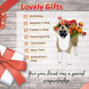 American Akita Dog Planter Plant Pots,Cute Garden Dog Flower Planter,Dog Planters Birthday Gifts for Women,Office,Indoor/Outdoor Decor（9.45 * 6.1 * 13.39in） by GreenHaven Gardens