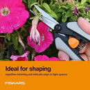 Fiskars 15pc Micro-Tip Pruning Snip Set, Precision Stainless Steel Blades, Softgrip Handles for Deadheading, Trimming & Shaping Small Plants by GreenHaven Gardens