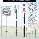 Wind Spinner Large Wind Mill Metal Outdoor Indoor Large Two-Way Wind Sculptures for Garden Patio Yard Decor by CozyNest Decor