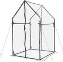 Gardzen Mini Greenhouse Heavy Duty Portable Green House, Clear Tent Small Greenhouse for Indoor Outdoor Plants 36.2”(L) x36.2”(W) x59.5”(H) by GreenHaven Gardens