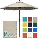 EliteShade USA 10-Year-Non-Fading 10Ft Market Umbrella Patio Umbrella Outdoor Table Umbrella with Ventilation, Antique Beige by GreenHaven Gardens