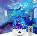 Night Light Projector for Kids - Bedroom Star Projector with Galaxy Planets, Animals Dinosaur World, Constellations, Birthday, Sea World, Christmas, Cupid, Halloween Themes, Gifts for Boys, Girls by TinyTreasures Baby Boutique