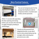 Universal Garage Door Opener Keypad for Liftmaster/Chamberlain/Craftsman/Genie/Linear/Wayne Garage Door Opener Keypad Wireless Keyless Entry Remote with Smart Learn Button or DIP Switch by GreenHaven Gardens
