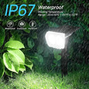 Consciot Solar Spot Lights Outdoor Waterproof, 24 LED Dusk-to-Dawn Solar Outdoor Lights, 2 in 1 Adjustable Wall Lights, Daylight Solar Landscape Spotlights for Garden Yard Wall Walkway, 2 Pack by GreenHaven Gardens