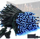 JMEXSUSS 250 LED Blue Christmas String Lights: 91.5ft Extendable Green Wire Blue Christmas Lights Outdoor Waterproof - 8 Modes Christmas Tree Lights Indoor by GreenHaven Gardens
