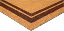 Calloway Mills 152982436N Brown Border 24" x 36" Monogram Doormat (Letter N) by CozyNest Decor
