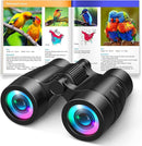 Boy Toys Ages 3-8: Kids Binoculars with Bird Watching Manual 4 5 6 7 8 Year Old Boys Girls Easter Birthday Gifts Outdoor Travel Binoculars Toy for Kid Age 4-6 Toddler Camping|Hiking Toys by TinyTreasures Baby Boutique