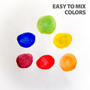 milo Liquid Watercolor Paint Set of 8 Colors | 4 oz Bottles | Washable, Safe and Non-Toxic | Made in USA | Art & Craft Paints for Kids, School Supplies Painting Set for Children | Easy to Pour Fluid Bottles by TinyTreasures Baby Boutique
