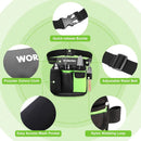 WORKPRO Garden Tool Belt, 5-Pocket Single Side Gardening Tool Pouch with Adjustable Waist Strap, Utility Garden Waist Bag for Women, Ideal for Gardening, Carpentry, and DIY Projects by GreenHaven Gardens