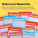 Family Dates 40 Scratch Off Cards – Fun Activities & Date Night Ideas for Kids and Parents – Adventure Card Game for Families – Unique Gift for Family Nights, Holidays, or Birthdays by TinyTreasures Baby Boutique
