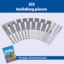 Thames & Kosmos Structural Engineering: Bridges & Skyscrapers | Science & Engineering Kit | Build 20 Models | Learn about Force, Load, Compression, Tension | Parents' Choice Gold Award Winner, Blue by TinyTreasures Baby Boutique