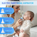 Nasal Aspirator for Baby, Electric Nose Sucker for Baby & Toddler, Congestion Relief with 3 Levels Suction,Soothing Light & Nursery Rhymes by TinyTreasures Baby Boutique