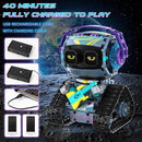 STEM Robot Building Kit for Kids 6-14,3in1 Remote & APP Controlled STEM Rock Robot/Truck/Road Roller Building Toys for Kid,433 Pcs Building Blocks Set Birthday Xmas Gift Ideas for Boys Girls by TinyTreasures Baby Boutique