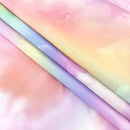 HVEST Rainbow Cloud Tapestry Wall Hanging - Rainbow and Pink Cloud With Glow Sunshine in Pastel Sky, Aesthetic Nature Landscape for Living Room Bedroom Decor, 59x51 Inches by CozyNest Decor