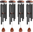 Wind Chimes for Outside, 37 inch Large Metal Wind Chimes Outdoor (4) by CozyNest Decor