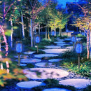 Outdoor Solar Lights Blue, 12 Pack Solar Torch Lights with Flickering Flame Waterproof Mini Tiki Torches for Landscape Garden Pathway Dusk to Dawn Auto On/Off by GreenHaven Gardens