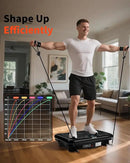 Shake Plate Vibration Exercise Machine for Lymphatic Drainage Massager & Weight Loss, 400 lbs Capacity Whole Body Vibrating Plate Workout for Women and Men by CozyNest Decor
