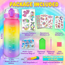 EDSPORTSHOUSE Decorate Your Own Water Bottle Kits for Girls Age 4-6-8-10,Unicorn Painting Crafts,Fun Arts and Crafts Gifts Toys for Girls Birthday Christmas(Unicorn) by TinyTreasures Baby Boutique