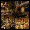2pack Solar Lanterns Outdoor Waterproof Hanging Butterfly Lights LED Metal Fairy Lantern Decorative Garden,Patio,Landscape,Walkway,Festival Christmas Decor Gifts for Women Mom Grandma by GreenHaven Gardens