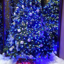 TW SHINE Blue Christmas Lights, 20FT 100 Count Incandescent Christmas Mini Tree String Lights, Waterproof Christmas Decorations for Outdoor Indoor Xmas Patio Home Party Garden Yard Decor by GreenHaven Gardens