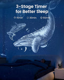 POCOCO Galaxy Star Projector for Bedroom with Replaceable Optical Film Discs, Home Planetarium Night Light Projector with High-Definition Soft Light for Relax, Study, and Meditate, Stress Relief Gifts by TinyTreasures Baby Boutique