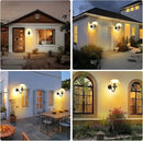 Aqonsie Solar Barn Lights Outdoor with 3 Lighting Modes & Motion Sensor, Attractive Solar Wall Lights Outdoor, Waterproof Outdoor Solar Light for Chicken coop, Barn, Shed, Garden, Porch, Yard, 2 Pack by GreenHaven Gardens