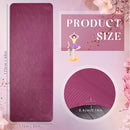 Timgle 6 Pack Yoga Mats Bulk Non Slip Exercise Yoga Mat Thick Anti Slip Tear Resistant Sports Gym for Fitness Stretching Home Workout and Studio by TinyTreasures Baby Boutique
