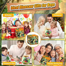 Dinosaur Activities Toys-Dinosaur Terrarium Craft Kits for Boys-Birthday Gifts for Kids Age 4 5 6 7 8 Years Old by CozyNest Decor