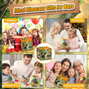 Dinosaur Activities Toys-Dinosaur Terrarium Craft Kits for Boys-Birthday Gifts for Kids Age 4 5 6 7 8 Years Old by TinyTreasures Baby Boutique