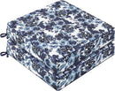 Favoyard Outdoor Chair Cushion 24 x 24 x 4 In Waterproof Pattern Fade Resistant Cushions for Patio Furniture with Removable Cover Attach Straps 28D Foam Insert Cushions Pads for Seat Sofa Couch 2 Pack by GreenHaven Gardens