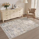 Area Rug for Living Room: 3x5 Washable Neutral Abstract Modern Soft Rugs Non Slip Indoor Floor Stain Resistant Carpet for Bedroom Dining Room Office Nursery - Brown by TinyTreasures Baby Boutique