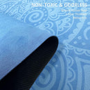 Travel Yoga Mat, Non Slip Exercise Suede Mat with Carry Bag, All-Purpose Fitness Mat with High Density Anti-Tear Surface for Women, Ideal for Pilates Workout (72'' x 24'' x 1.5mm Thick) by TinyTreasures Baby Boutique